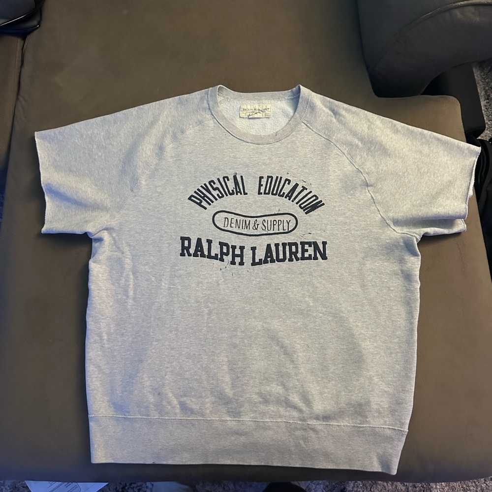 Denim & Supply Ralph Lauren Gray Crewneck Sweater